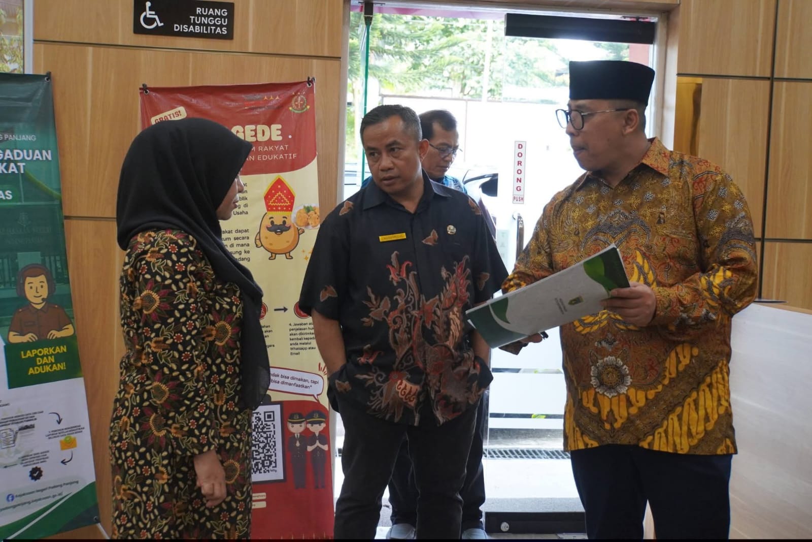 Wako Hendri saat Sidak di kantor MPP.